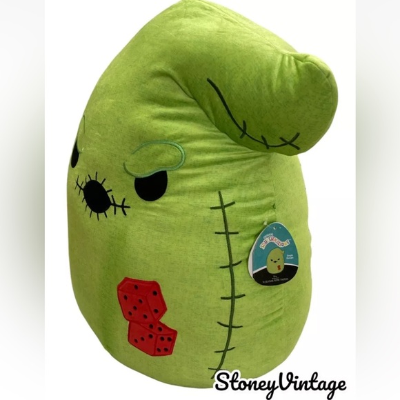 Jumbo Squishmallow Oogie Boogie Green The Nightmare Before Christmas 20" - Picture 3 of 10